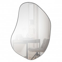 MIRROR ORGANI METAL BLACK 